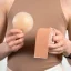 Páska na prsa s ochranou - Barva: Béžová, Balení: Výhodné balení 2v1