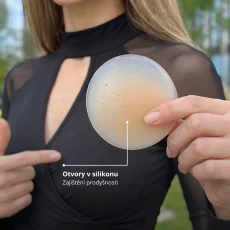 Silikonové nálepky na bradavky